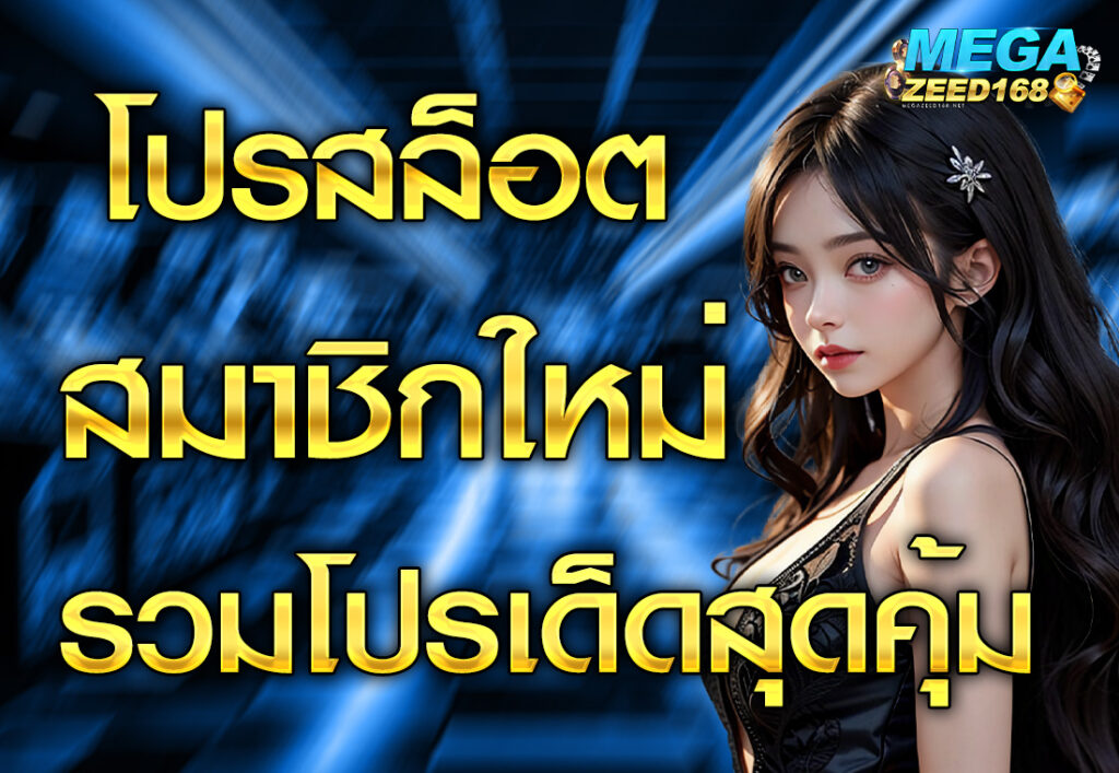 โปรโมชั่นสล็อต สมาชิกใหม่ รวมโปรเด็ดสุดคุ้ม